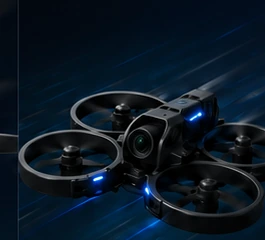 FPV drone used for fast immersive filming